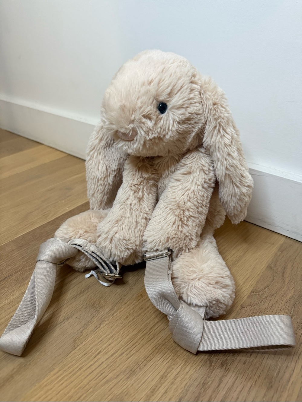 Jellycat Smudge Rabbit Bunny Backpack Authentic